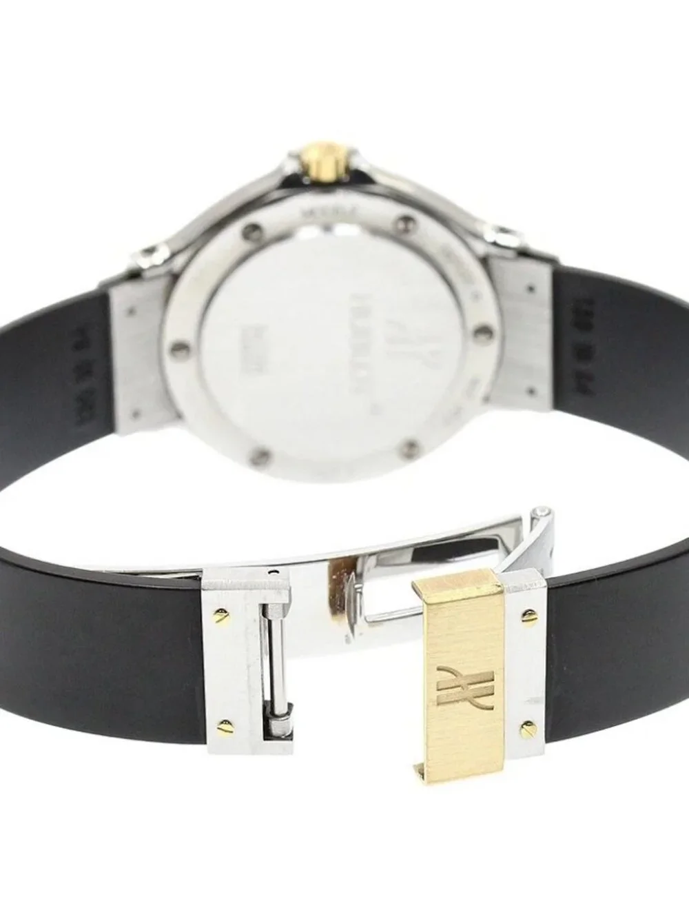 HUBLOT MDM Classic 1391.2 K18YGBezel black Dial Quartz Ladies Watch_972208